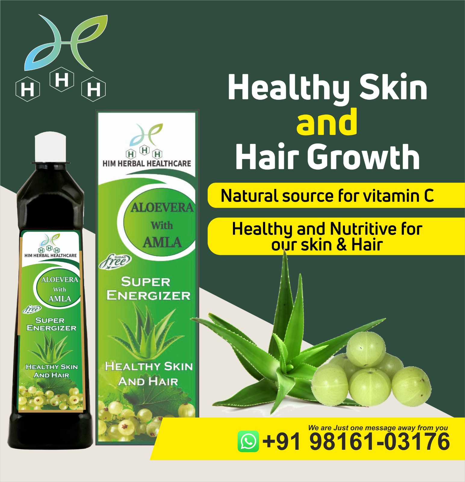Aloevera with Amla